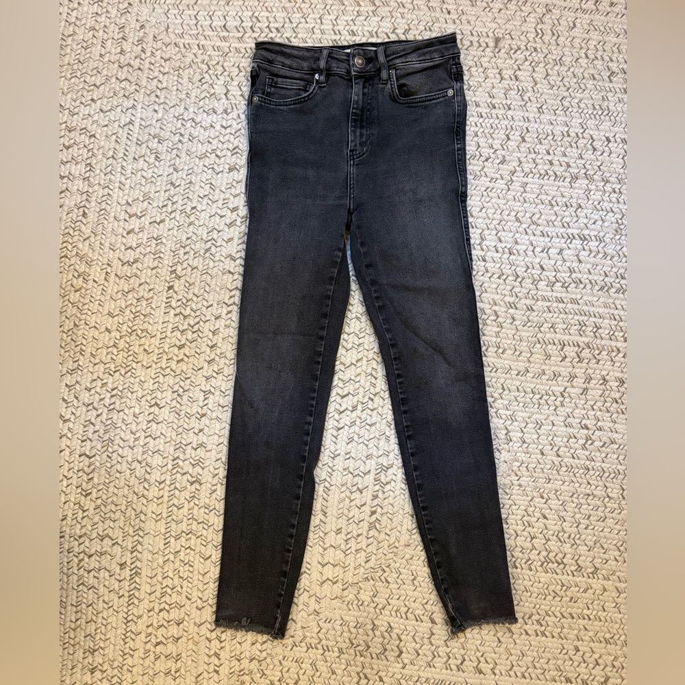 We The Free Black Skinny Jeans Sleek Fit